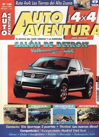 Coches: REVISTA AUTO AVENTURA 4X4 N&ordm; 146. PRU: HONDA HR-V 5P. COMP: TERRANO II TDI LUXURY, FRONTERA DTI