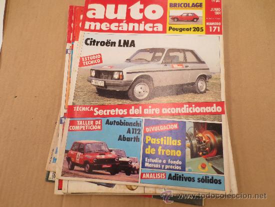 Coches: AUTO MECANICA N&ordm; 171. PEUGEOT. CITROEN.