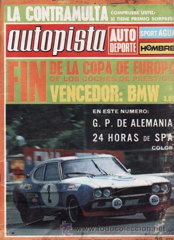 Coches: REVISTA AUTOPISTA N&ordm; 704 A&Ntilde;O 1972. COMPARATIVA: MERCEDES 280 SE 3.5 Y JAGUAR XJ 6 4.2. CONTACTO: REN