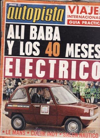 Coches: REVISTA AUTOPISTA N&ordm; 749 A&Ntilde;O 1973. PRUEBA: PEUGEOT 304 S.