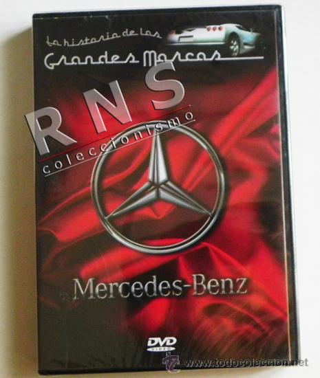 Auto: MERCEDES-BENZ LA HISTORIA DE LAS GRANDES MARCAS - DVD PRECINTADO - COCHES DOCUMENTAL COCHE MERCEDES