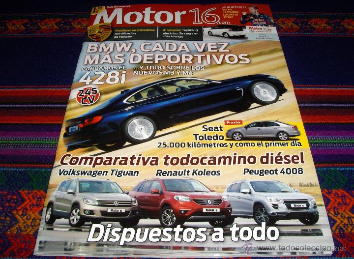 Coches: MOTOR 16 N&ordm; 1564. 15 OCTUBRE 2013. BMW 428I Y SEBASTIAN VETTEL. COMO NUEVA.