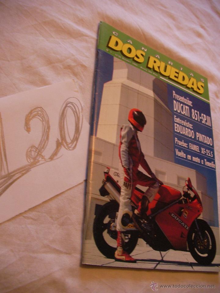 Auto: ANTIGUA REVISTA CANARIAS DOS RUEDAS - ENVIO GRATIS A ESPA&Ntilde;A