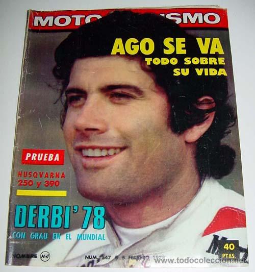 Carros: ANTIGUA REVISTA MOTOCICLISMO - N&ordm; 547 FEBERO 1978 - NUMEROSAS FOTOGRAFIAS DE MOTOS DE LA EPOCA - MID