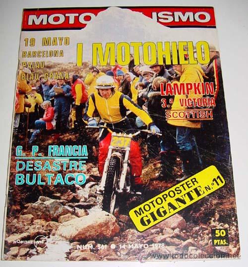 Carros: ANTIGUA REVISTA MOTOCICLISMO - N&ordm; 561 MAYO 1978 - NUMEROSAS FOTOGRAFIAS DE MOTOS DE LA EPOCA - MIDE