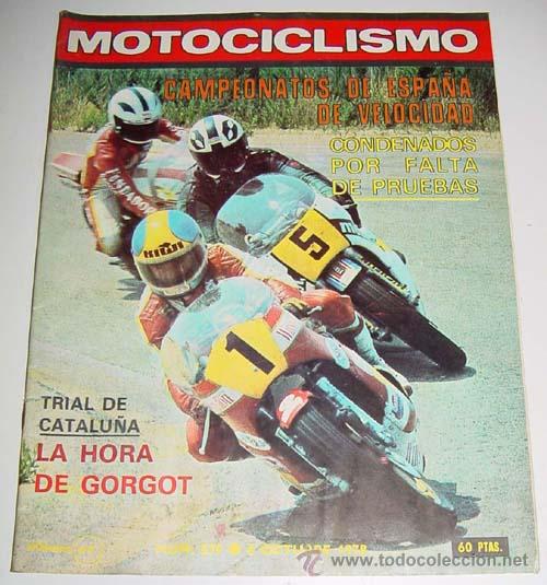 Carros: ANTIGUA REVISTA MOTOCICLISMO - N&ordm; 579 OCTUBRE 1978 - NUMEROSAS FOTOGRAFIAS DE MOTOS DE LA EPOCA - MI