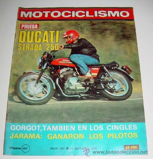 Carros: ANTIGUA REVISTA MOTOCICLISMO - N&ordm; 581 OCTUBRE 1978 - NUMEROSAS FOTOGRAFIAS DE MOTOS DE LA EPOCA - MI