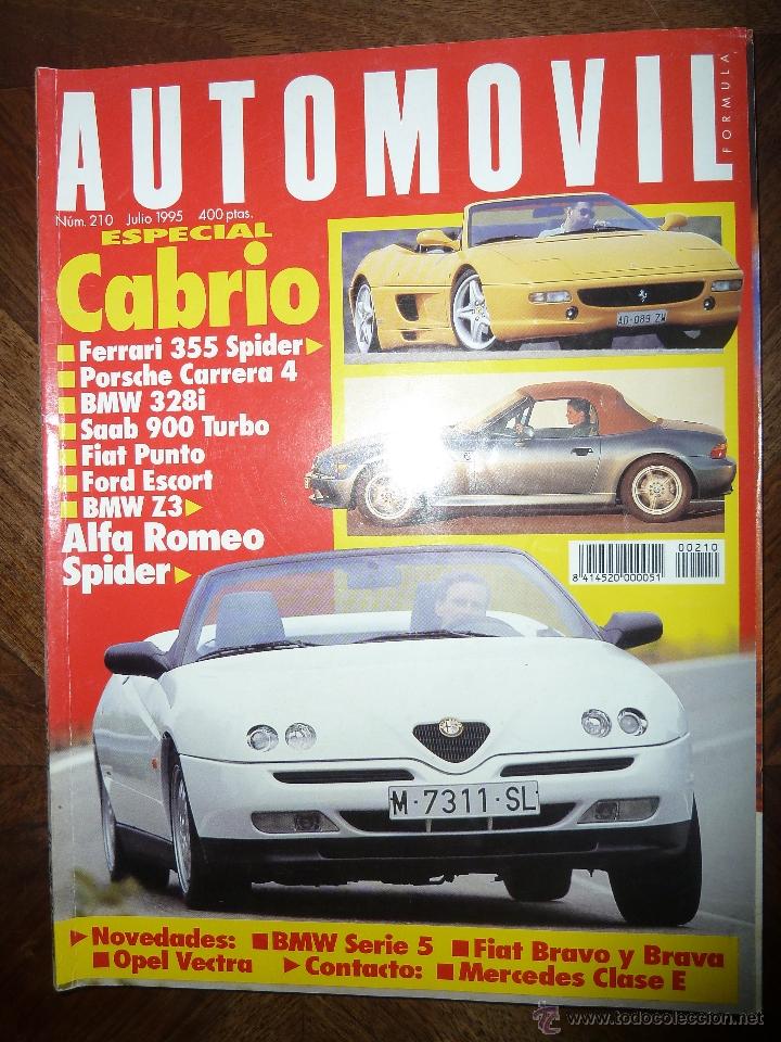 Coches: AUTOMOVIL  N&ordm; 210  JULIO  1995 - Foto 1