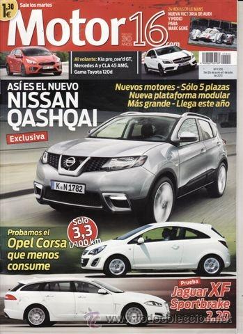 Coches: REVISTA MOTOR 16 N&ordm; 1550 A&Ntilde;O 2013. PRUEBA: JAGUAR XF 2.2D SPORTBRAKE.