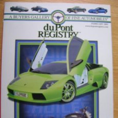 Coches: REVISTA EN INGLÉS DUPONT REGISTRY, A BUYER'S GALLERY OF FINE AUTOMOBILES, 2003 FEBRUARY
