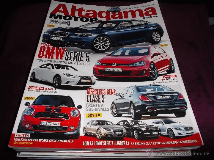 Coches: ALTAGAMA N&ordm; 128. BMW SERIE 5. MERCEDES CLASE S. AUDI A8. BMW SERIE 7. JAGUAR XJ
