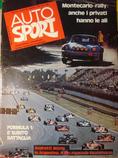 Coches: REVISTA AUTO SPORT A&Ntilde;O III NUM 24 FEBRERO 1978 LANCIA STRATOS FIAT 132