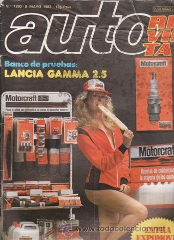 Coches: REVISTA AUTO REVISTA N&ordm; 1280 A&Ntilde;O 1980. PRUEBA: LANCIA GAMMA 2.5.