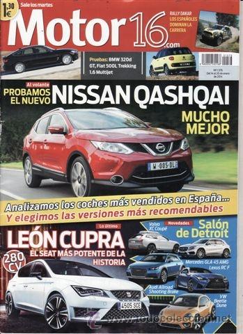 Coches: REVISTA MOTOR 16 N&ordm; 1576 A&Ntilde;O 2014. PRUEBA: BMW 320D GRAN TURISMO. FIAT 500L TREKKING 1.6 MULTIJET.
