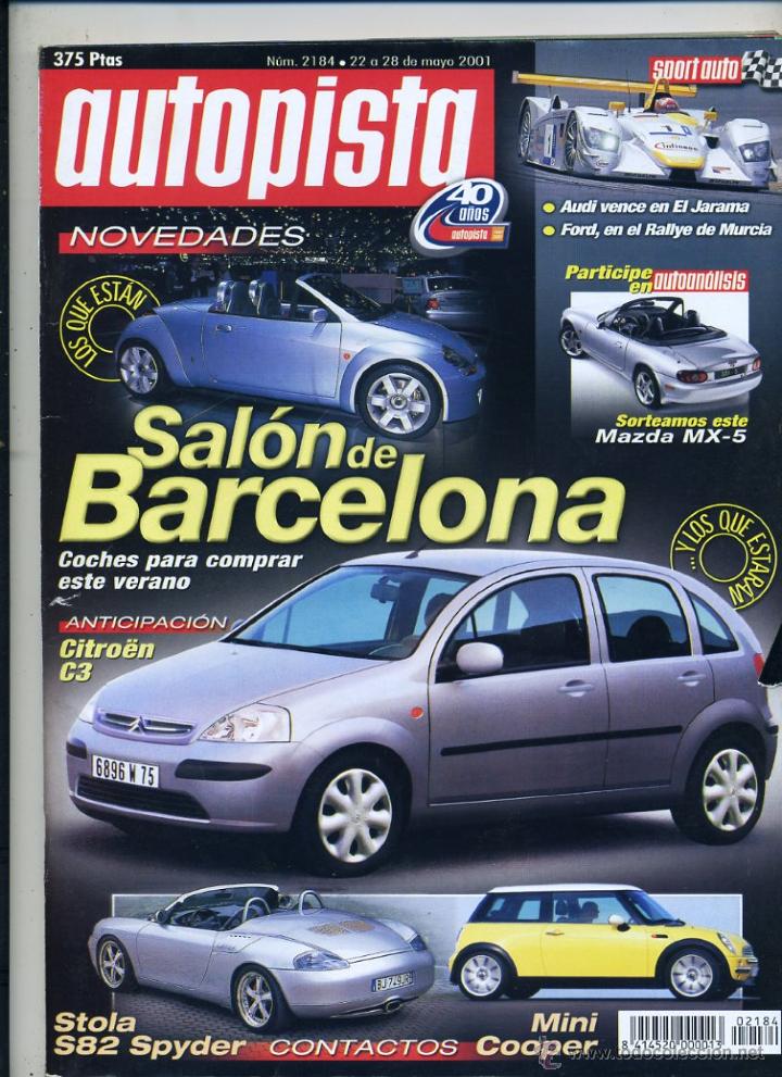 Coches: Autopista n&ordm; 2184  Sal&oacute;n de Barcelona Citro&euml;n C3 Mini Cooper