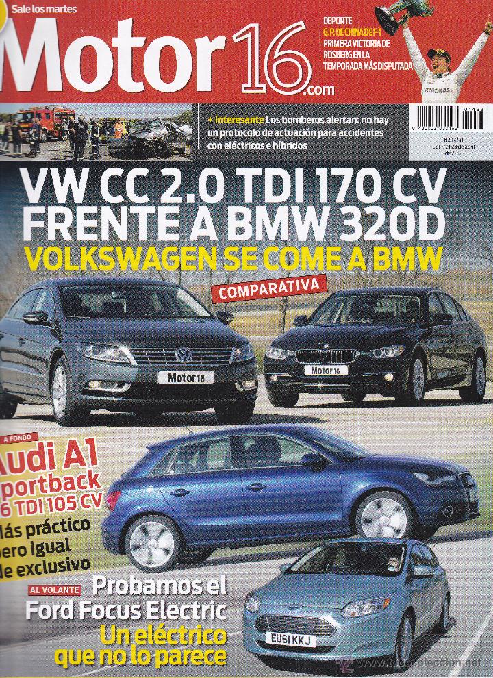 Coches: REVISTA MOTOR 16 N&ordm; 1488 del 17 al 23 de abril de 2012.