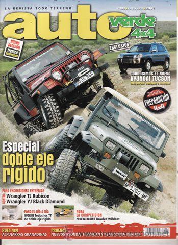 Autos: REVISTA AUTOVERDE N&ordm; 183 A&Ntilde;O 2004. PRU:HYUNDAI TERRACAN 2.9 CRDI. SSANGYONG REXTON RX 270 KDI PLUS