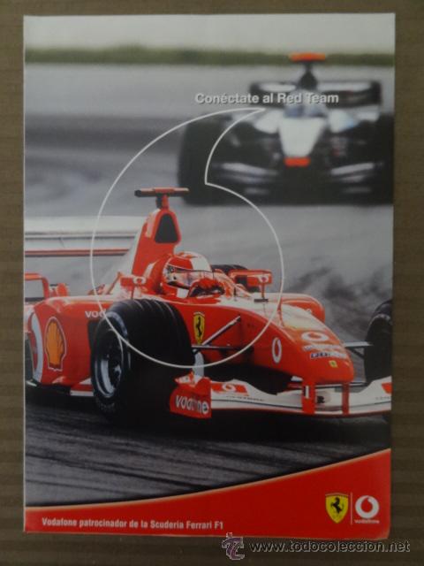 Coches: SCHUMACHER BARRICHELLO FERRARI VODAFONE TRIPTICO 2003