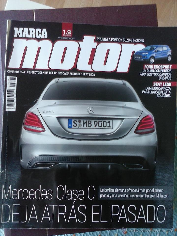 Coches: MARCA MOTOR 123 ENE 2014.MERCEDES CLASE C.FERRARI 458 SPECIALE.308.CEED.LEON.SPACEBACK