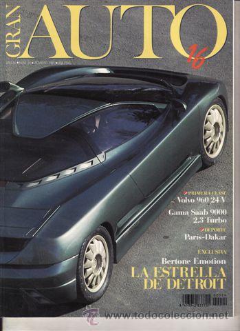 Coches: REVISTA GRAN AUTO 16 N&ordm; 24 A&Ntilde;O 1991. PRUEBA: VOLVO 960 24V. CITROEN ACTIVA 2. SEAT ABARTH 1000.