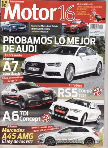 Coches: REVISTA MOTOR 16 N&ordm; 1604 A&Ntilde;O 2014. PRUEBA: MERCEDES A 45 AMG 4MATIC.