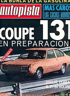 Auto: AUTOPISTA 916  FORD ESCORT RS-2000 MKII