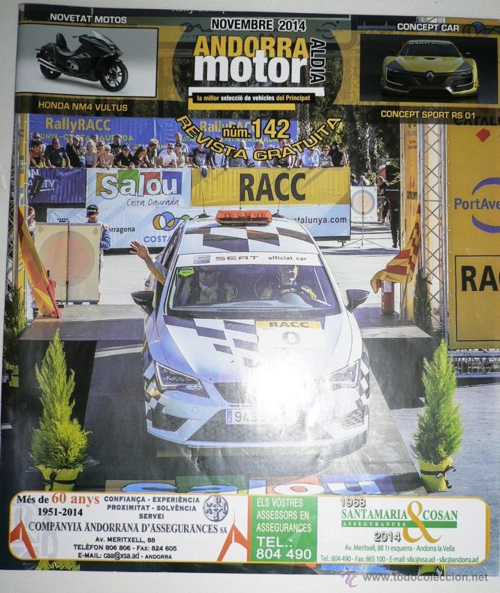 Cars: REVISTA ANDORRA MOTOR. NOVIEMBRE 2014 EN CATAL&Aacute;N.