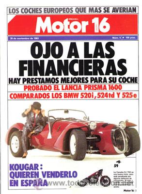 Coches: MOTOR 16 N&ordm; 005 (26-11-83)