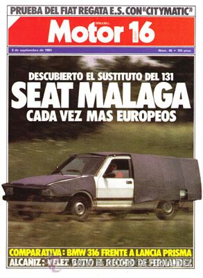 Coches: MOTOR 16 N&ordm; 046 (8-09-84)