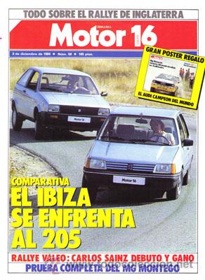 Coches: MOTOR 16 N&ordm; 059 (8-12-84)