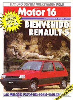 Coches: MOTOR 16 N&ordm; 065 (19-01-85)
