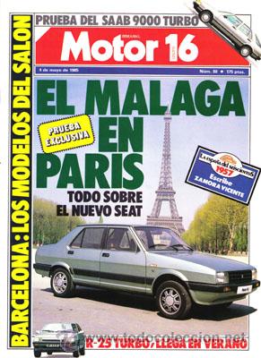 Coches: MOTOR 16 N&ordm; 080 (4-05-85)