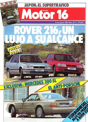 Coches: MOTOR 16 N&ordm; 095 (17-08-85)