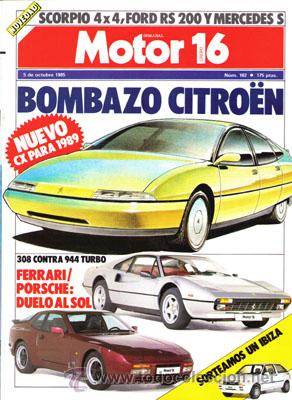 Coches: MOTOR 16 N&ordm; 102 (5-10-85)