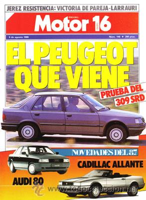 Coches: MOTOR 16 N&ordm; 146 (9-08-86)