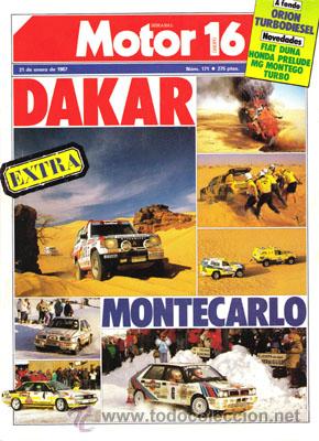 Coches: MOTOR 16 N&ordm; 171 (31-01-87)