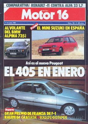 Coches: MOTOR 16 N&ordm; 194 (11-07-87)