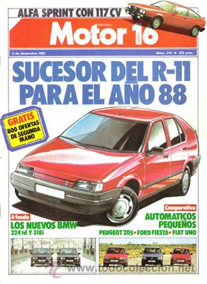 Coches: MOTOR 16 N&ordm; 215 (5-12-87)