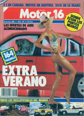 Coches: MOTOR 16 N&ordm; 243 (18-06-88)