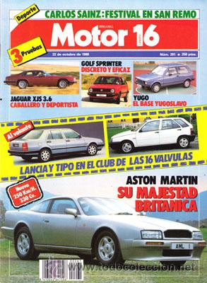 Coches: MOTOR 16 N&ordm; 261 (22-10-88)