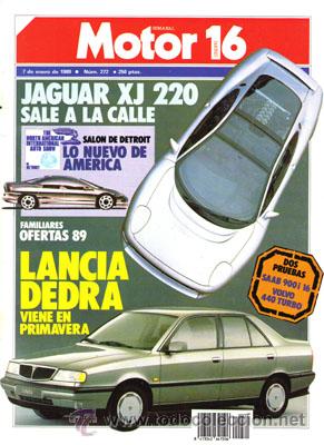Coches: MOTOR 16 N&ordm; 272 (7-01-89)