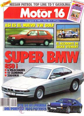 Coches: MOTOR 16 N&ordm; 302 (5-08-89)