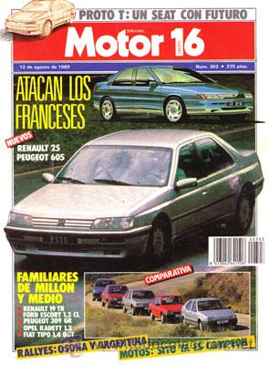 Coches: MOTOR 16 N&ordm; 303 (12-08-89)
