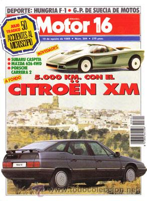Coches: MOTOR 16 N&ordm; 304 (19-08-89)