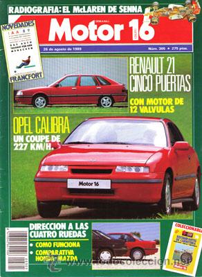 Coches: MOTOR 16 N&ordm; 305 (26-08-89)