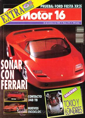 Coches: MOTOR 16 N&ordm; 314 (28-10-89)