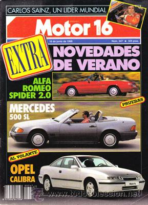 Coches: MOTOR 16 N&ordm; 347 (16-06-90)