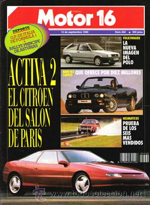 Coches: MOTOR 16 N&ordm; 360 (15-09-90)