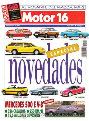 Coches: MOTOR 16 N&ordm; 396 (25-05-91)