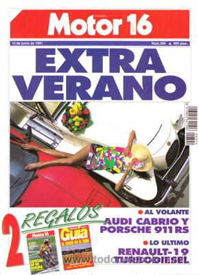 Coches: MOTOR 16 N&ordm; 399 (15-06-91)